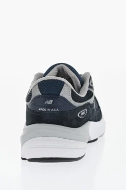 Sneaker Basse 990 in Suede con Logo a Contrasto>New Balance Best