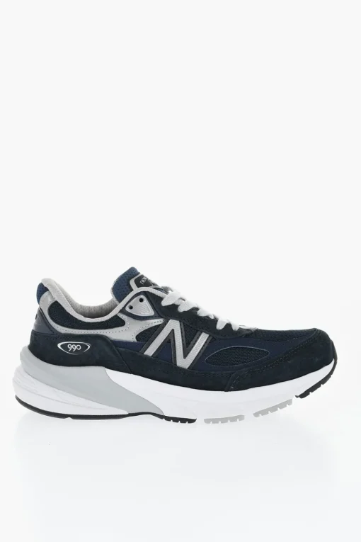 Sneaker Basse 990 in Suede con Logo a Contrasto>New Balance Best