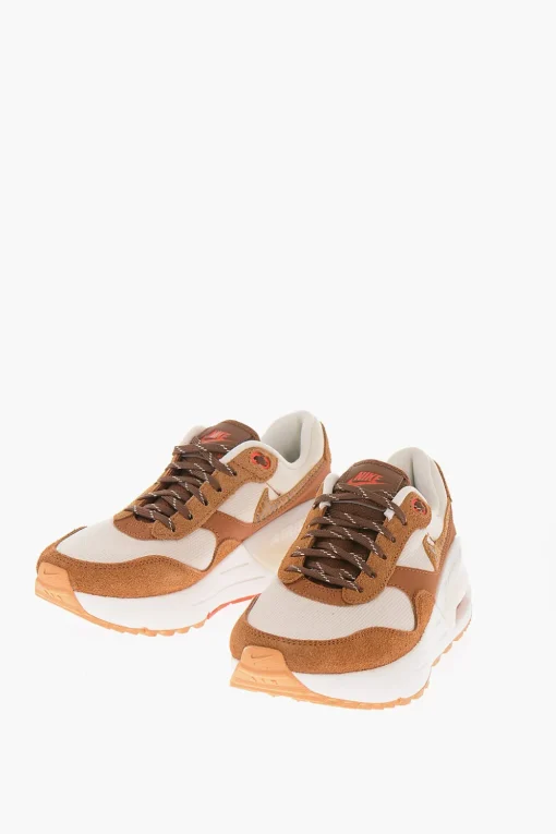 Sneakers AIR MAX SYSTM SE in Pelle e Tessuto con Dettagli Effetto Rettile>Nike Fashion