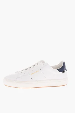 Sneakers ALL AROUND in Pelle con Dettagli a Contrasto>Woolrich Fashion
