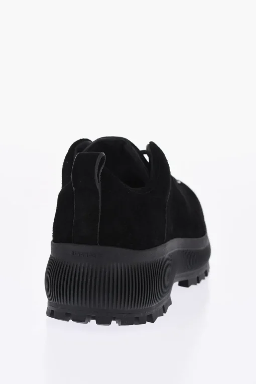 New Sneakers Allacciate in Suede con Suola Vibram Uomo Sneaker