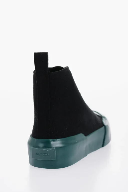 Clearance Sneakers Allacciate JUNGLE in Canvas con Suola in Gomma Donna Sneaker