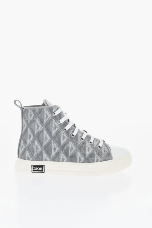 Best Sneakers Alte con Logo CD Diamonds All-Over Bambino Scarpe