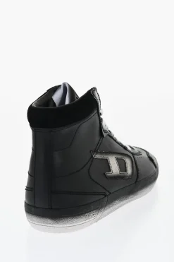 Fashion Sneakers Alte S-LEROJI in Pelle con Suola Sfumata Uomo Sneaker