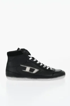 Fashion Sneakers Alte S-LEROJI in Pelle con Suola Sfumata Uomo Sneaker