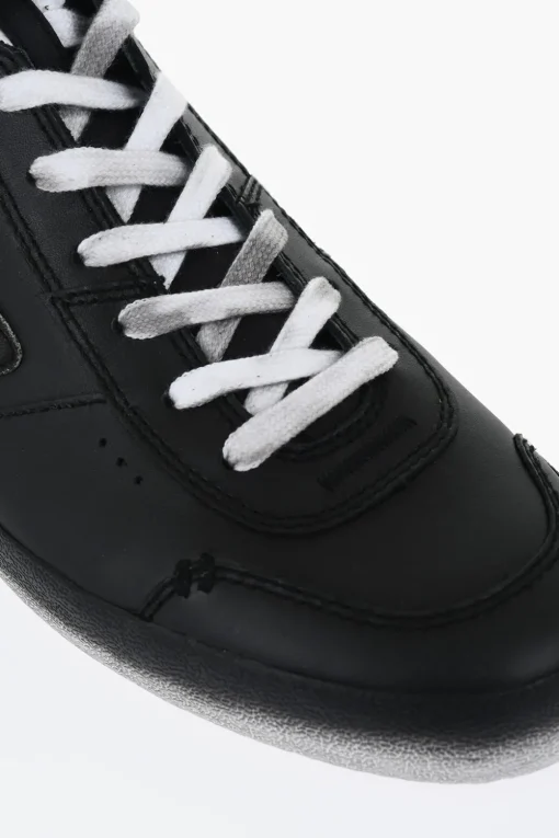 Fashion Sneakers Alte S-LEROJI in Pelle con Suola Sfumata Uomo Sneaker