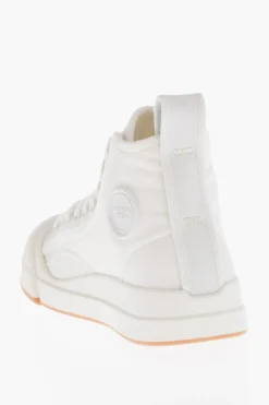 Sneakers Alte VULCAN in Canvas con Punta Gommata>Bottega Veneta Discount
