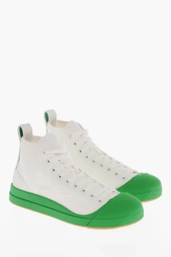 Sale Sneakers Alte VULCAN in Canvas con Punta Gommata Donna Sneaker