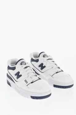Outlet Sneakers Basse 550 in Pelle Bicolore Donna Sneaker