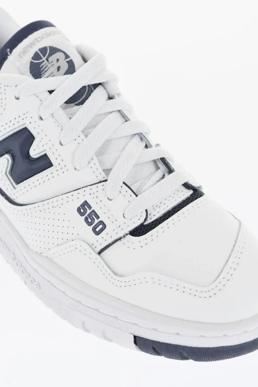 Outlet Sneakers Basse 550 in Pelle Bicolore Donna Sneaker