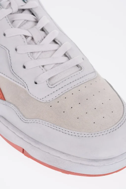 Sale Sneakers Basse BB4000 In Pelle con Interno a Contrasto Uomo Sneaker