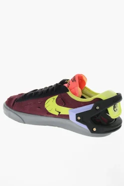 Sale Sneakers Basse BLAZER In Suede Effetto Vintage con Targhetta Uomo Sneaker