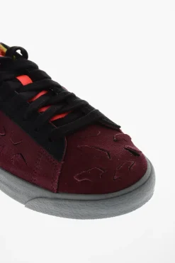 Sale Sneakers Basse BLAZER In Suede Effetto Vintage con Targhetta Uomo Sneaker