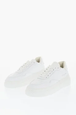 Sneakers Basse ETIENNE in Pelle a Tinta Unita>Philippe Model Paris Online