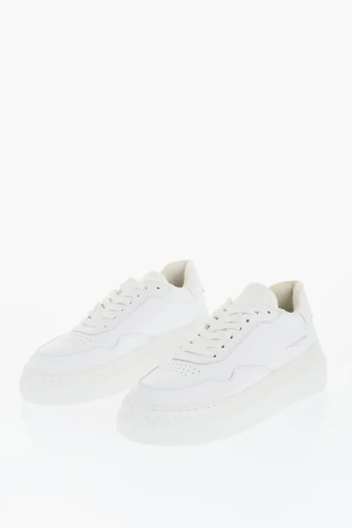 Sneakers Basse ETIENNE in Pelle a Tinta Unita>Philippe Model Paris Online