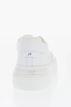 Sneakers Basse ETIENNE in Pelle a Tinta Unita>Philippe Model Paris Online
