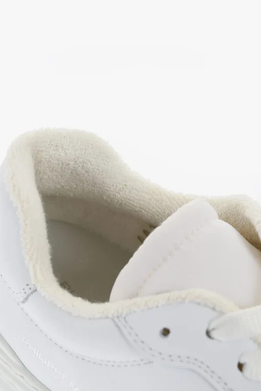 Sneakers Basse ETIENNE in Pelle a Tinta Unita>Philippe Model Paris Online