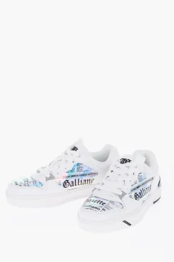 Hot Sneakers Basse in Ecopelle con Dettagli Iridescenti Donna Sneaker
