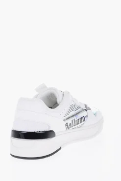 Hot Sneakers Basse in Ecopelle con Dettagli Iridescenti Donna Sneaker