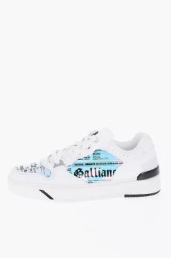 Hot Sneakers Basse in Ecopelle con Dettagli Iridescenti Donna Sneaker
