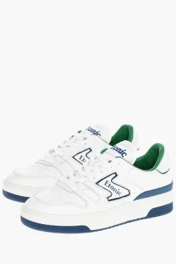 Best Sneakers Basse in Pelle con Dettagli a Contrasto Uomo Sneaker