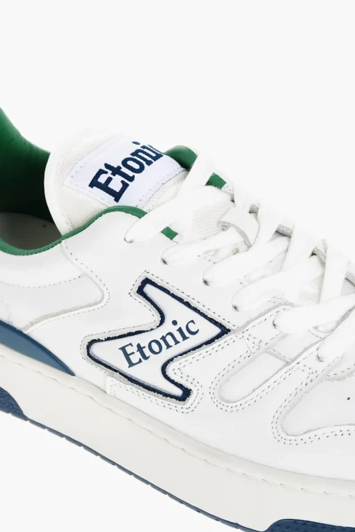 Best Sneakers Basse in Pelle con Dettagli a Contrasto Uomo Sneaker