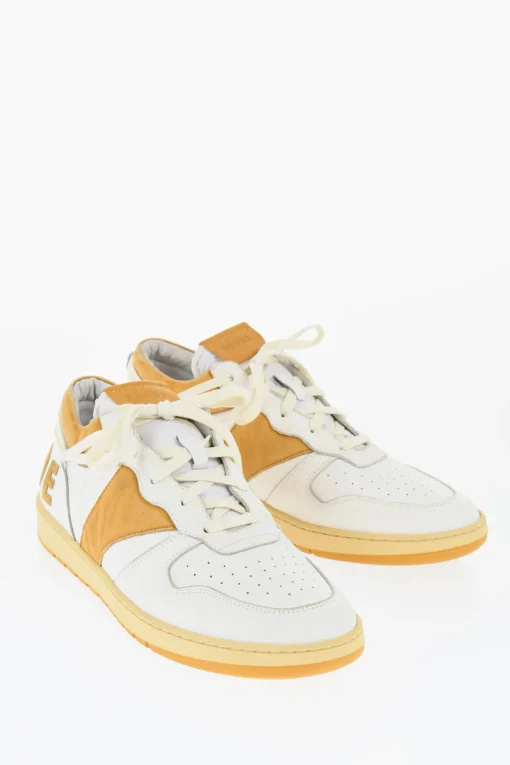 Sneakers Basse in Pelle con Logo in Suede>Rhude Online