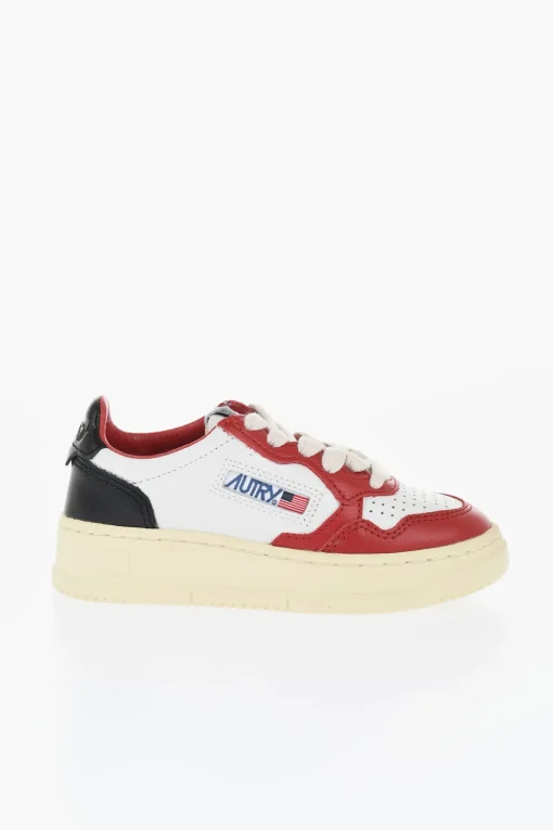 Sneakers Basse in Pelle Tricolore>Autry New