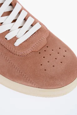Hot Sneakers Basse in Suede con Suola in Gomma Uomo Sneaker