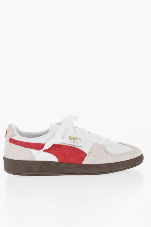 Sneakers Basse PALERMO In Pelle e Suede Tricolore>Puma New