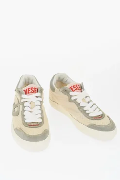 Sneakers Basse S-LEROJI in Canvas con Dettagli a Contrasto>Diesel Fashion