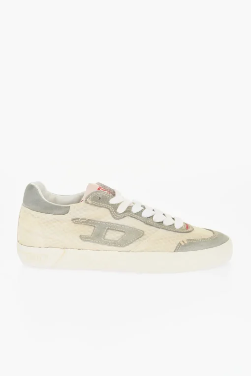 Sneakers Basse S-LEROJI in Canvas con Dettagli a Contrasto>Diesel Fashion