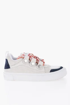 Discount Sneakers Basse TICINELLA in Camoscio e Tessuto con Maxi Lacci Uomo Sneaker