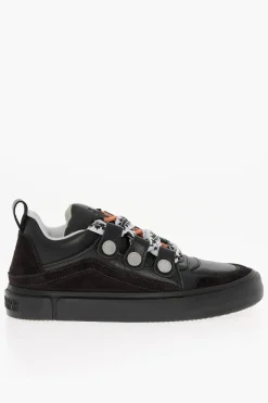 Outlet Sneakers Basse TICINELLA in Pelle con Maxi Lacci Uomo Sneaker