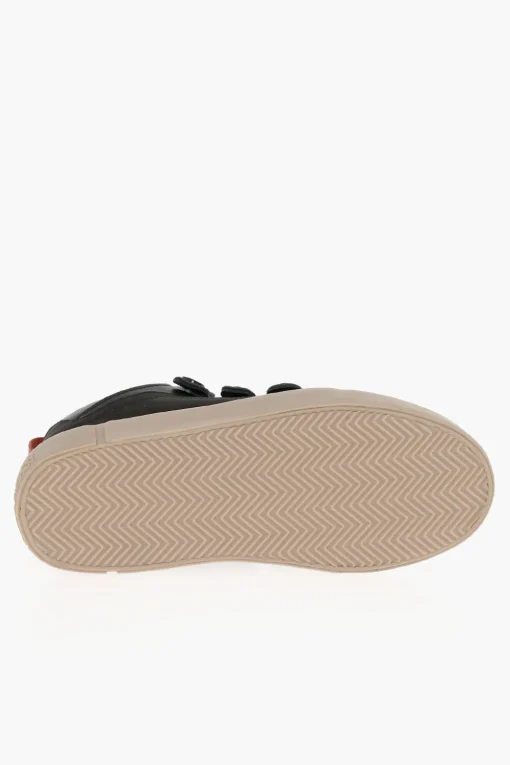Sneakers Basse TICINELLA in Pelle e Tessuto con Maxi Lacci>Marcelo Burlon Online