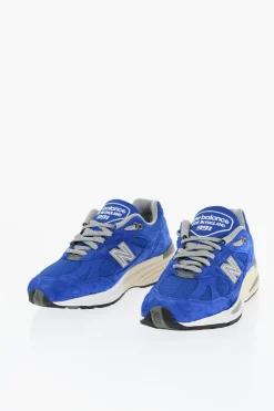 Online Sneakers Basse 991v2 in Suede e Tessuto Donna Sneaker