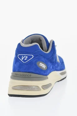 Online Sneakers Basse 991v2 in Suede e Tessuto Donna Sneaker