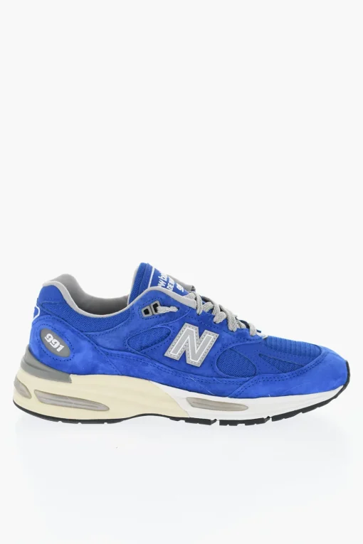 Online Sneakers Basse 991v2 in Suede e Tessuto Donna Sneaker