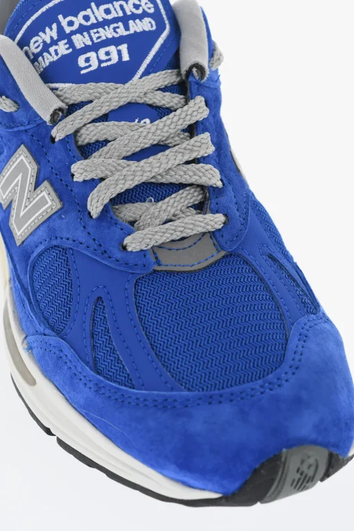 Online Sneakers Basse 991v2 in Suede e Tessuto Donna Sneaker