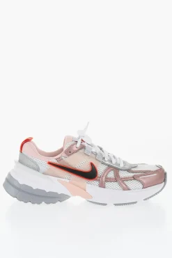 Sneakers Basse V2K RUN in Mesh con Finiture in Pelle Vegan Metallizzata></noscript>Nike Discount
