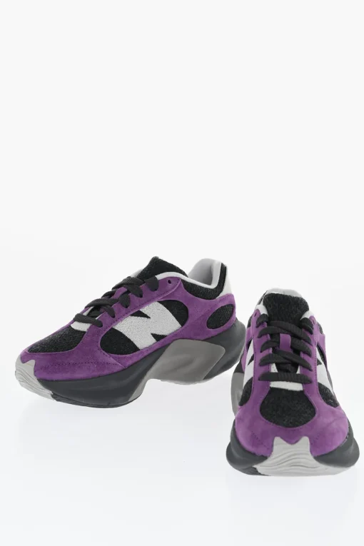 Clearance Sneakers Basse WRPD in Suede Shaggy con Logo a Contrasto Donna Sneaker