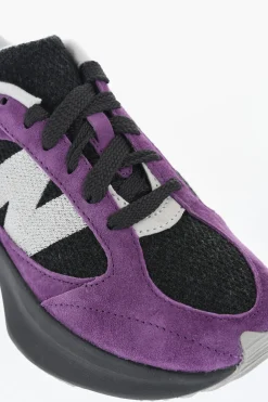 Clearance Sneakers Basse WRPD in Suede Shaggy con Logo a Contrasto Donna Sneaker
