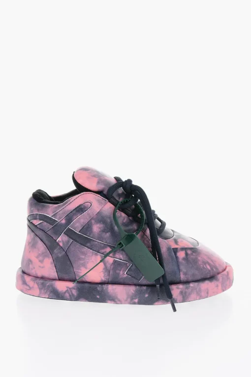 Sneakers Imbottite BUMP in Pelle Tie Dye>Off-White Online
