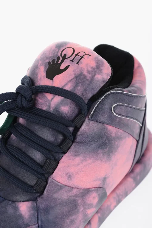 Sneakers Imbottite BUMP in Pelle Tie Dye>Off-White Online