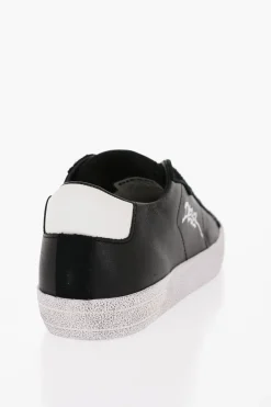 Sale Sneakers in Ecopelle LEROJI con Logo Ricamato Donna Sneaker