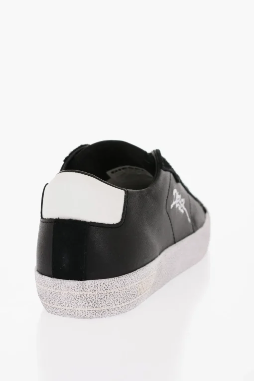 Sale Sneakers in Ecopelle LEROJI con Logo Ricamato Donna Sneaker