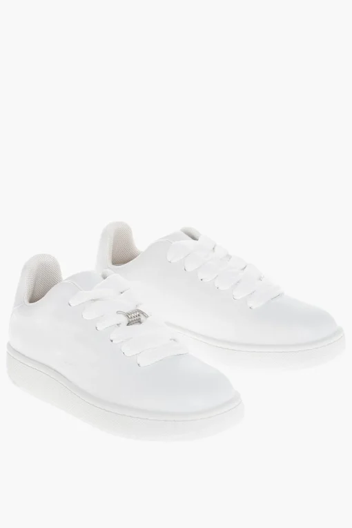 Hot Sneakers in Pelle con Logo Goffrato Donna Sneaker