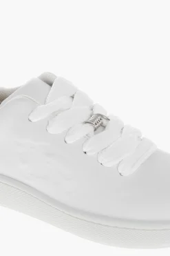 Hot Sneakers in Pelle con Logo Goffrato Donna Sneaker