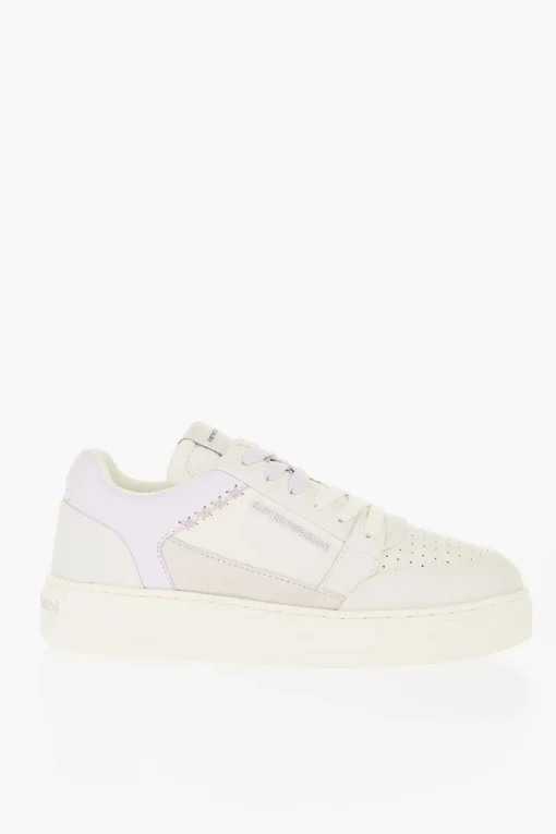 Sneakers Low-Top Con Dettagli A Contrasto>Armani Online