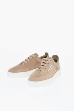 Sneakers Low-Top In Suede>Armani Hot